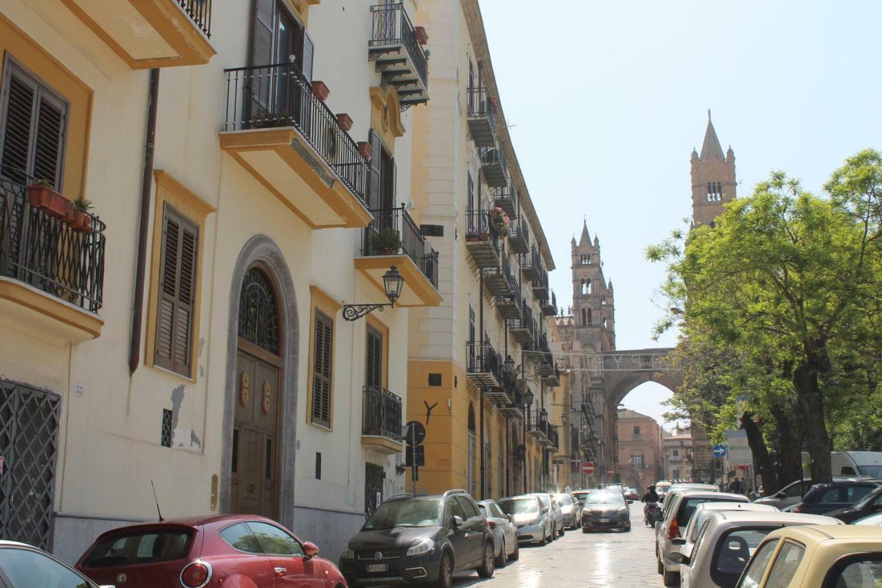Casa Clo Alla Cattedrale Палермо Екстериор снимка